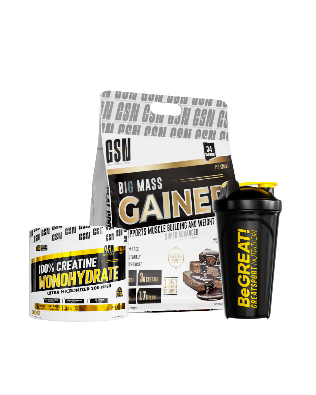 PACK GSN MASS 6KG + CREATINE
